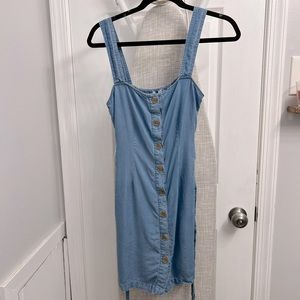 Chambray Mini Dress- Size S